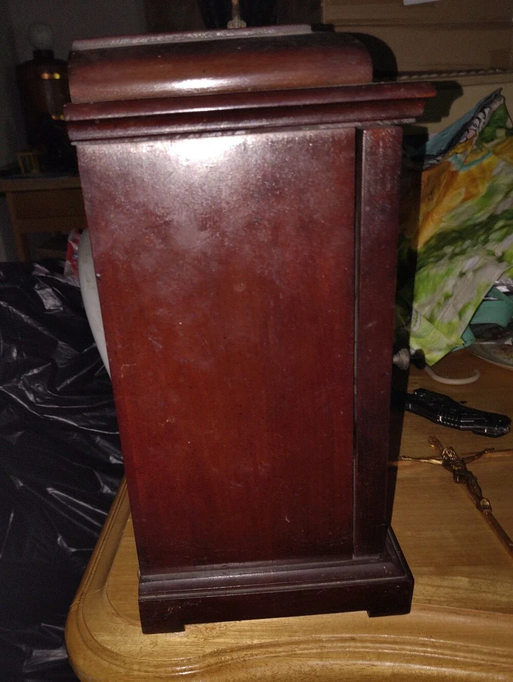 Howard Miller Bracket Clock ~3 Train~ Movmnt w/Westminster Chime & More Working